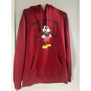 VANS X MICKEY MOUSE Hooded Sweatshirt Disney Hoodie Skateboard‎ Sz Small
